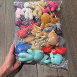 24pcs Toy Bears For Kids Valentines Day Good Bags