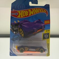 Hot Wheels SLIDE KICK, EXPERIMOTORS, Purple, 46/250, 8/10, 2017