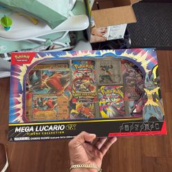 Pokémon Mega Lucario Ex Mega Pack 