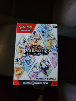 Prismatic Evolution Booster bundle
