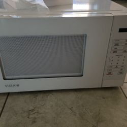 New microwave - Vissani
1.1 cu. ft. Countertop Microwave Oven in White