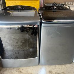 Kenmore Elite Extra Large Capacity 6.2cu Ft Top Load Washer And Gas Dryer Set 