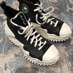 Converse run star motion brown sneakers