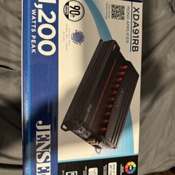 Jensen XDA91RB Class-D Mono Amplifier with 240 Watts x 1 RMS,1200 Watts Peak Power, New