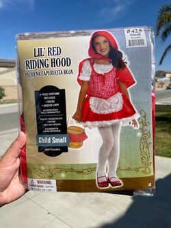 Lil’ Red Riding Hood kids costume