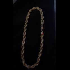 Baby/kid Rope Chain (Gold Plated)