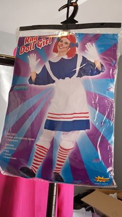 Rag Doll Girl Adult Halloween Costume