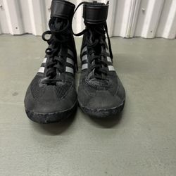 Adidas Black Wrestling Shoes 