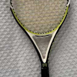 Wilson nCode nProOpen 100 Midplus Tennis Racquet - 4 1/4