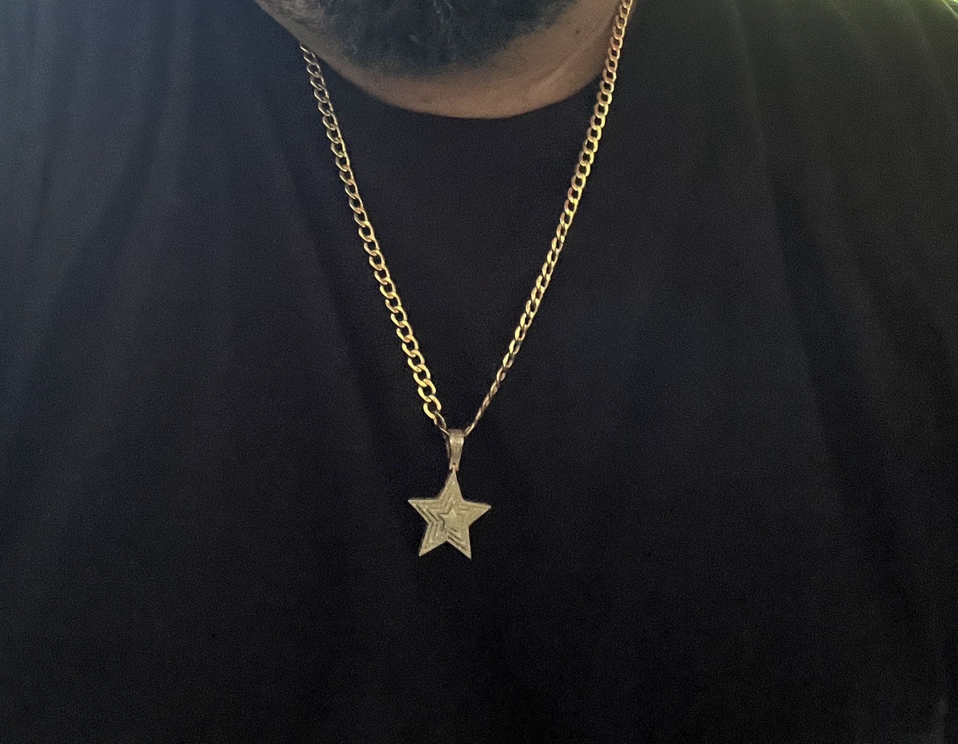 10k Gold Curb chain
