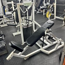 RARE Flex Fitness Shoulder Press W/ Multi Grip Handles- Commercial Gym Equipment- Cybex, Nautilus, Icarian, Hammer Strength, Strive, Prime, Life 