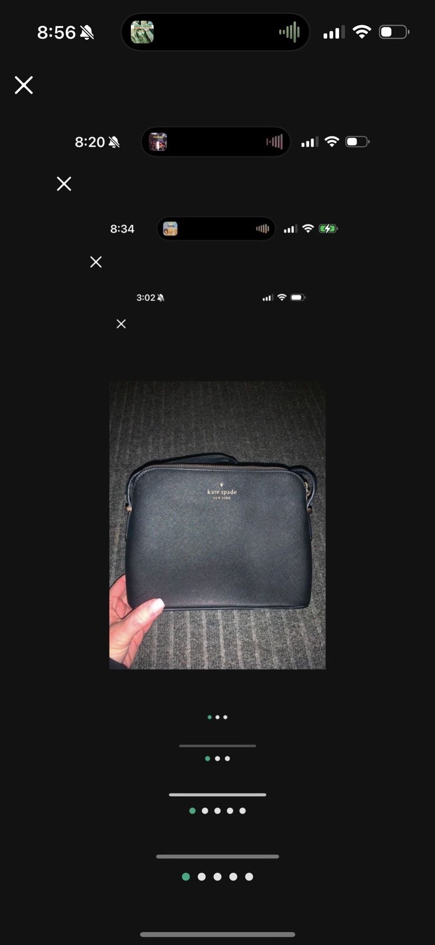 KATE SPADE PURSE BAG BLACK