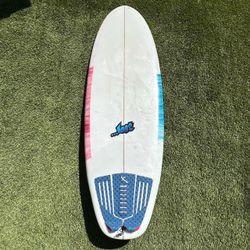 Surfboard Lost Couch Potato 5'9" Includes Fins & Traction Pad Custom Airbrush Excellent Cond. - Catch More Waves Ride as Quad or Thuster