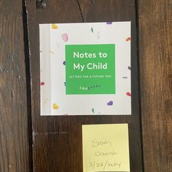 Brand New Lovevery Notes To My Child Book