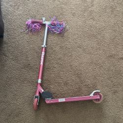 Pink Razor Scooter