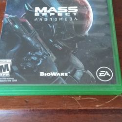 Xbox One Mass Effect Andromeda Game $10 With SAME DAY SHIPPING THROUGH OFFERUP 