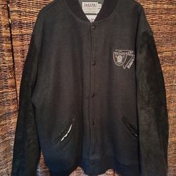 DeLong 80s Los Angeles Raiders AFC jacket