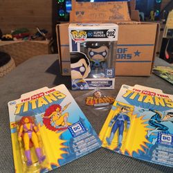 Teen Titans Pop Funko. Nightwing Legion Of Collectors*Exclusive*