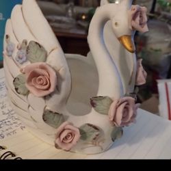 Antique 1948 Occupied Japan Chikusa Swan
