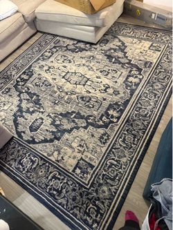 Vintage Wash Rug 8x10