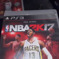 NBA 2k17 ps3 game 