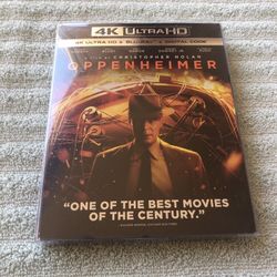 Oppenheimer 4K/Blu-Ray With Slipcover And Protective Case
