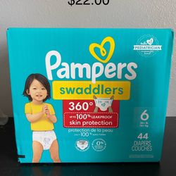 Pampers Box  Size 6
