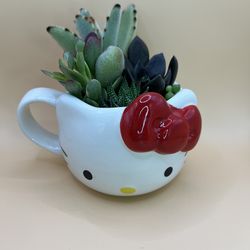 Hello Kitty Mug planter