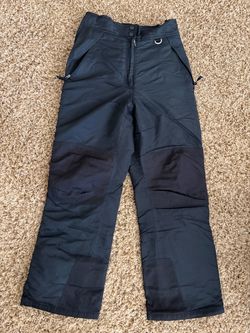Slalom Women’s Black Ski Snowboard Waterproof Pants - Size S