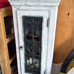 Vintage Dresser Curio Cabinet 