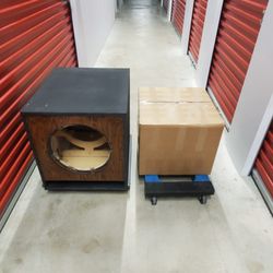 Professionally Built, Custom 15" Subwoofer Cabinet For Home Theater