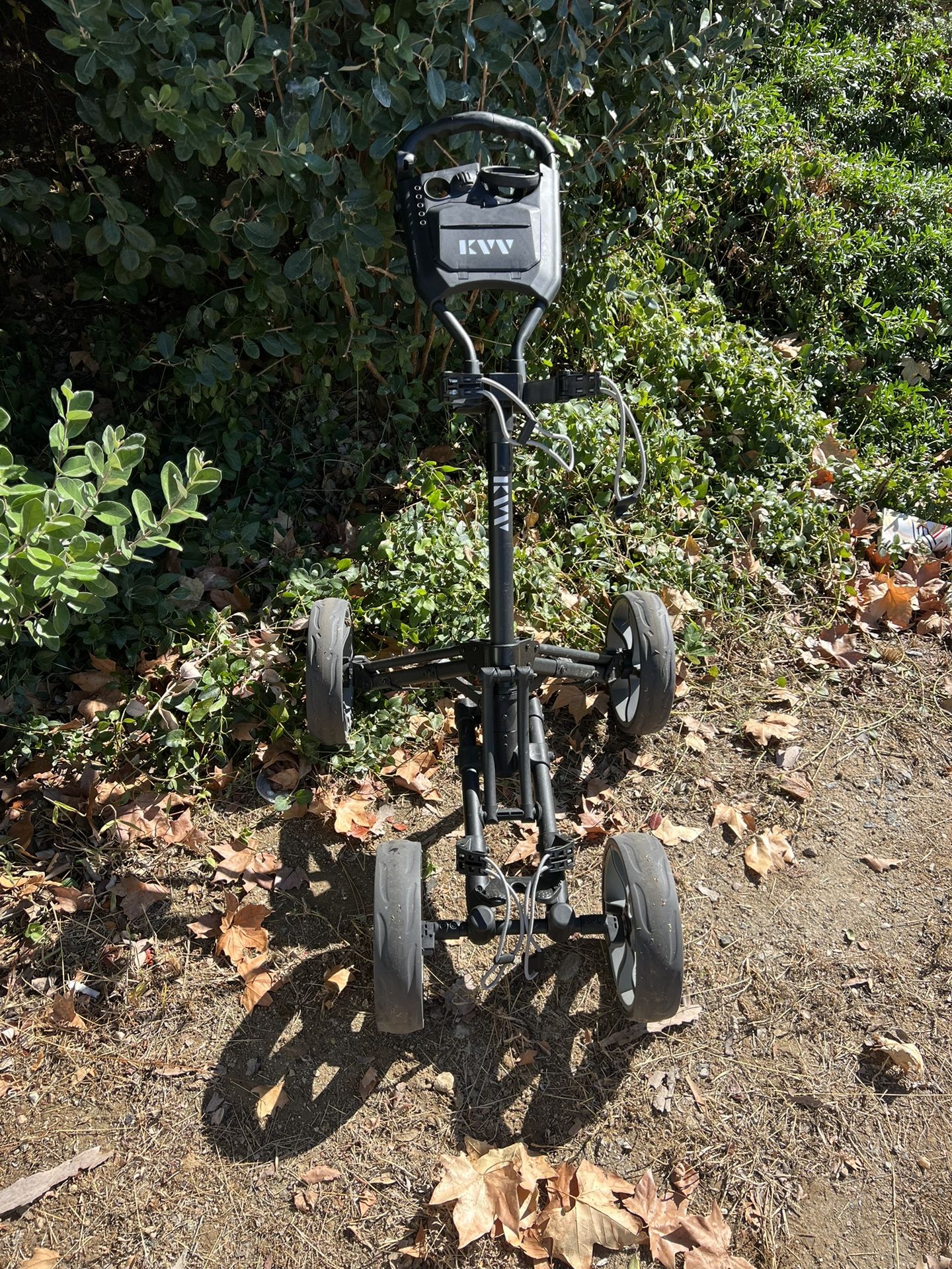 KVV 4 Wheel Foldable Golf Push Cartwith Super Strong for Sale in Los