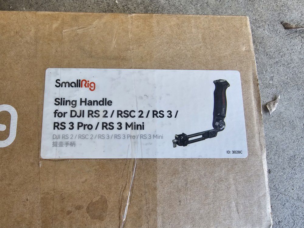 Small Rig Sling Handle for DJI RS 2 / RSC 2 / RS 3 / RS 3 Pro / RS 3 Mini
