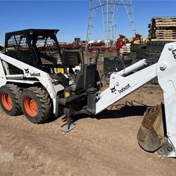 Bobcat 743 Skidsteer With BackHoe