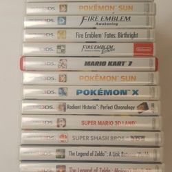Nintendo 3DS Games PLEASE READ