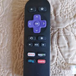 Roku remote control compatible with Roku stick and Roku streaming sound bar