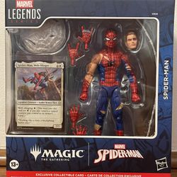 Marvel Legends Magic The Gathering Battle-Damaged Spider-Man