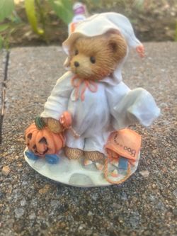 Cherished teddies Halloween teddy