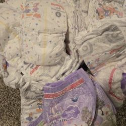 Diapers And Pull Ups Size 6, $2 For All