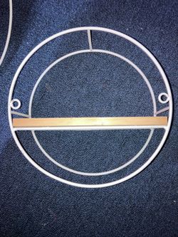 2 Circular Wall Shelfs