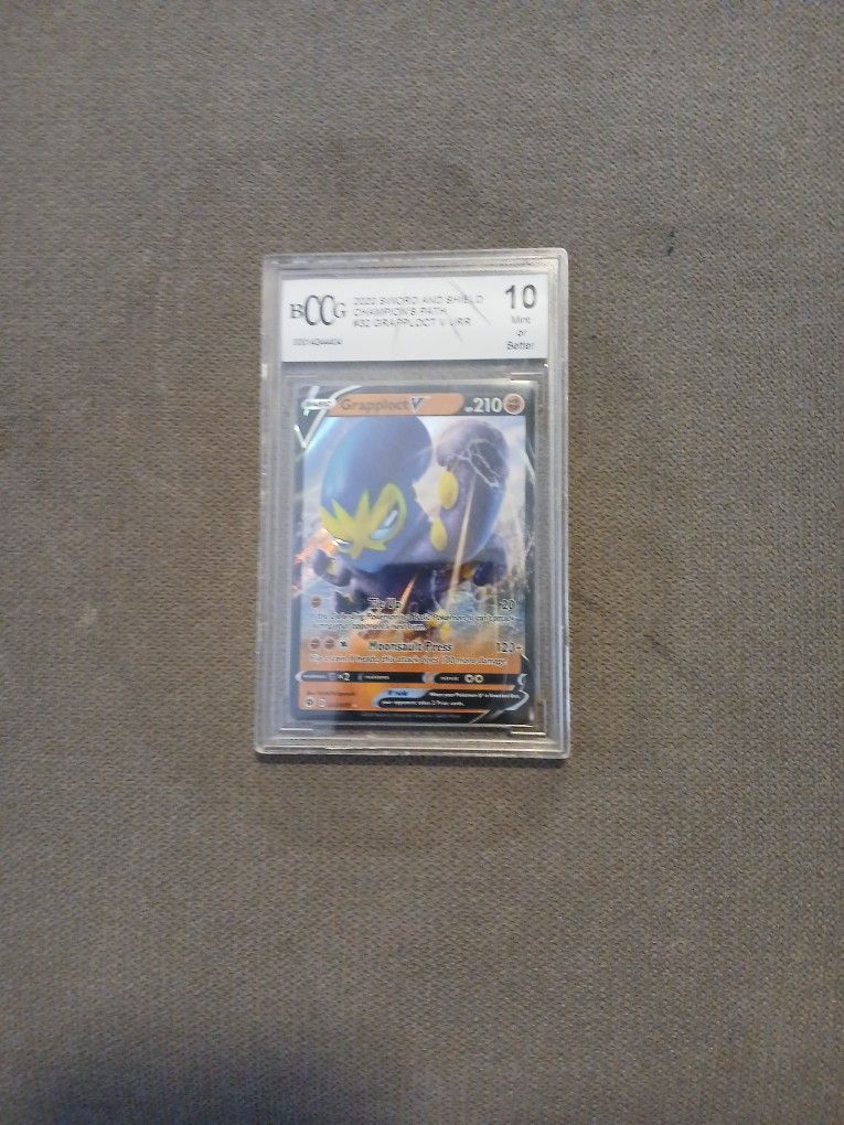 Grapploct Pokémon Card Psa 10