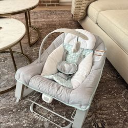 Ingenuity Keep Cozy 3-in-1 Grow with Me Vibrating Baby Bouncer, Seat & Infant to Toddler Rocker