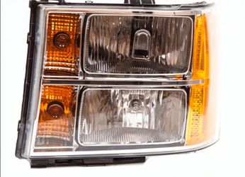 07-13  GMC Sierra headlights