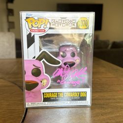 Autographed Funko Pop