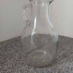 Vintage Glass White House Vinegar Jar