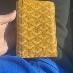 goyard passport cover