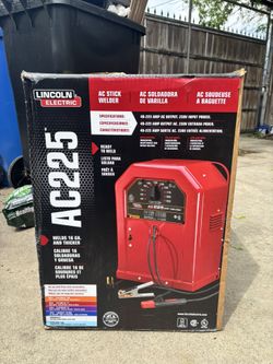 Lincoln Electric 225 Amp Arc/Stick Welder AC225S, 230V