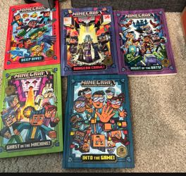 Minecraft Woodsword Chronicles Books - Brand New Condition
