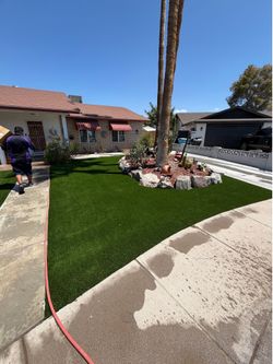Turf gravel pavers