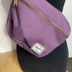 Herschel Supply Purple Belt Bag Crossbody Fanny Pack Waist Bag 